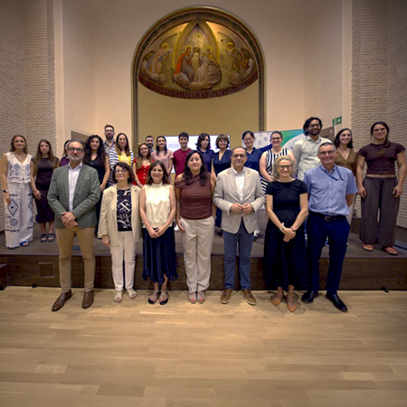 Foto de familia del acto